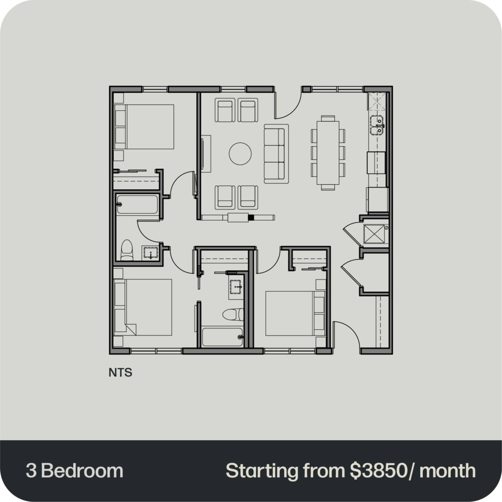 3 Bed