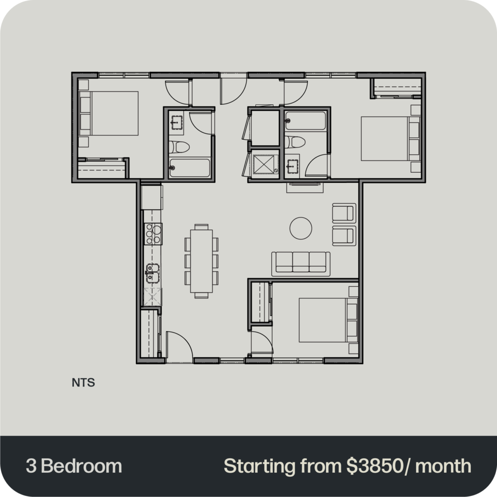 3 Bed