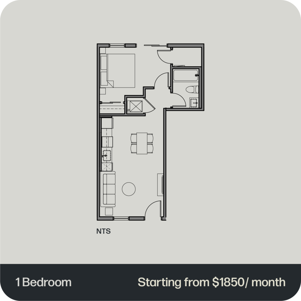 1 Bed